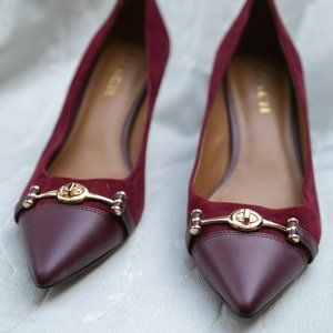 Coach Lauri Pointed Toe Classic Pumps